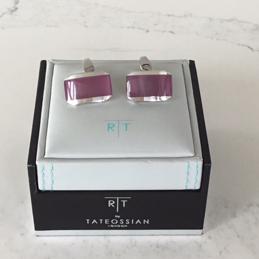 New in Box RT by Tateossian Cuff Links